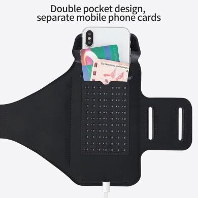 Чехол на руку HAISSKY HSK3061 FitRun Touch - Black