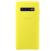 Чехол Silicone Cover для Samsung Galaxy S10 (G973) EF-PG973TYEGRU - Yellow. Фото 1 из 4