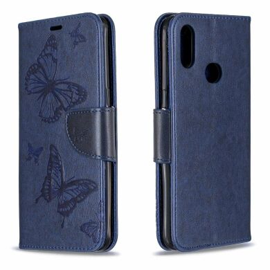 Чехол UniCase Butterfly Pattern для Samsung Galaxy A10s (A107) - Blue
