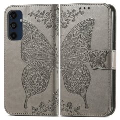 Чохол UniCase Butterfly Pattern для Samsung Galaxy A16 (A165) - Grey