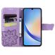 Чехол UniCase Butterfly Pattern для Samsung Galaxy A35 (A356) - Light Purple. Фото 2 из 5