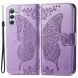 Чехол UniCase Butterfly Pattern для Samsung Galaxy A35 (A356) - Light Purple. Фото 1 из 5