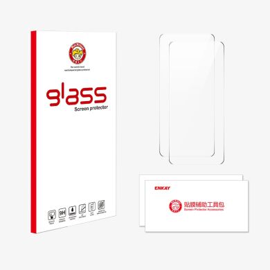 Комплект защитных стекол HAT PRINCE 0.26mm Set для Samsung Galaxy A37 (A376) - Transparent