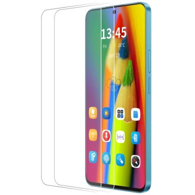 Комплект защитных стекол HAT PRINCE 0.26mm Set для Samsung Galaxy A37 (A376) - Transparent