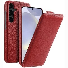 Шкіряний чохол MELKCO Jacka Type для Samsung Galaxy S26 (S942) - Red