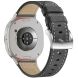 Шкіряний ремінець Deexe Genuine Leather для Samsung Galaxy Watch 8 (40/44mm) / 8 Classic - Black