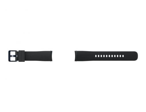 Оригинальный ремешок Silicon Strap для Samsung Galaxy Watch 42mm / Watch 3 41mm (ET-YSU81MBEGRU) - Black