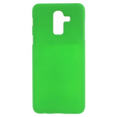 Пластиковый чехол Deexe Hard Shell для Samsung Galaxy J8 2018 (J810) - Green