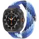 Ремінець Deexe Braided Strap для Samsung Galaxy Watch Ultra (47mm) - Colorful Blue