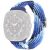 Ремінець Deexe Braided Strap для Samsung Galaxy Watch Ultra (47mm) - Colorful Blue