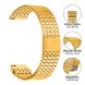 Ремешок Deexe Pulsar для часов с шириной крепления 22мм - Gold. Фото 4 из 7