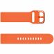 Ремінець Deexe Soft Silicone для годинників з шириною кріплення 20мм - Orange