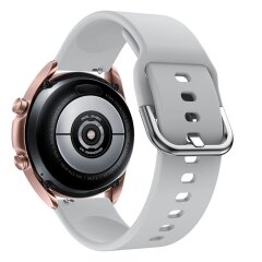 Ремінець Deexe Soft Silicone для  Samsung Galaxy Watch 3 (41mm) - Grey