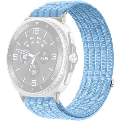 Ремешок Deexe Soft Weave для Samsung Galaxy Watch 8 (40/44mm) / 8 Classic - Baby Blue