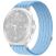 Ремешок Deexe Soft Weave для Samsung Galaxy Watch 8 (40/44mm) / 8 Classic - Baby Blue