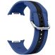 Ремешок Deexe Sport Strap для Samsung Galaxy Watch 8 (40/44mm) / 8 Classic - Blue / Black. Фото 3 из 6