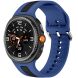 Ремешок Deexe Sport Strap для Samsung Galaxy Watch 8 (40/44mm) / 8 Classic - Blue / Black. Фото 2 из 6