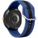 Ремешок Deexe Sport Strap для Samsung Galaxy Watch 8 (40/44mm) / 8 Classic - Blue / Black. Фото 1 из 6