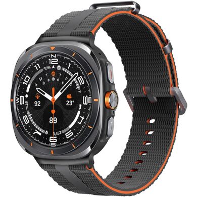 Ремешок Reframe Sport Linear для Samsung Galaxy Watch Ultra (47mm) / Ultra (2025) - Grey / Orange