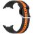 Ремінець Reframe Vertical Strip для Samsung Galaxy Watch 8 (40/44mm) / 8 Classic (43/47mm) / Ultra 2 - Black / Orange