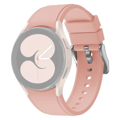 Ремешок UniCase Silicone Band для Samsung Galaxy Watch 4 Classic (46mm) / Watch 4 Classic (42mm) / Watch 4 (40mm) / Watch 4 (44mm) - Pink