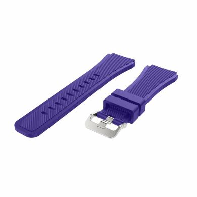 Ремешок UniCase Twill Texture для Samsung Galaxy Watch 46mm / Watch 3 45mm / Gear S3 - Purple