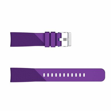 Ремінець UniCase Twill Texture для Samsung Watch Active / Active 2 40mm / Active 2 44mm - Purple