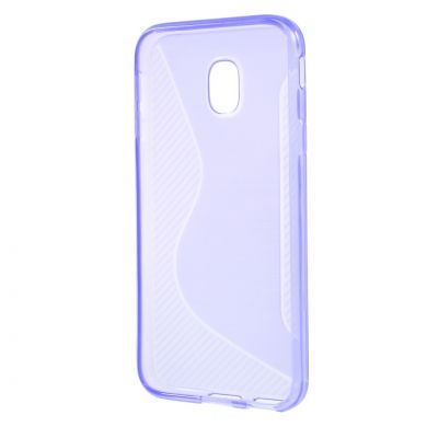Силіконовий чохол Deexe S Line для Samsung Galaxy J3 2017 (J330) - Violet