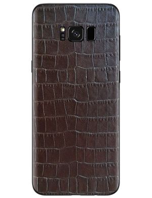 , Dark Brown Croco