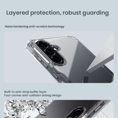 Силіконовий чохол NILLKIN Nature TPU Pro для Samsung Galaxy A57 (A576) - Transparent