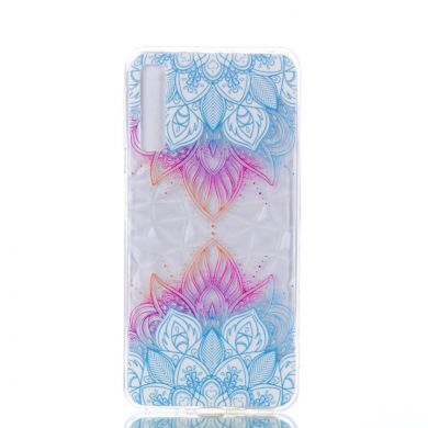 Силіконовий чохол UniCase 3D Diamond Pattern для Samsung Galaxy A7 2018 (A750) - Lotus