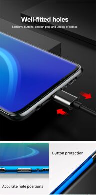 Силиконовый (TPU) чехол BASEUS Shining Series для Samsung Galaxy S10 Plus (G975) - Blue