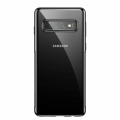 Силіконовий (TPU) чохол BASEUS Shining Series для Samsung Galaxy S10 Plus (G975) - Black