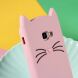 Силиконовый (TPU) чехол Deexe Cat 3D Series для Samsung Galaxy J4+ (J415) - Pink. Фото 6 из 7