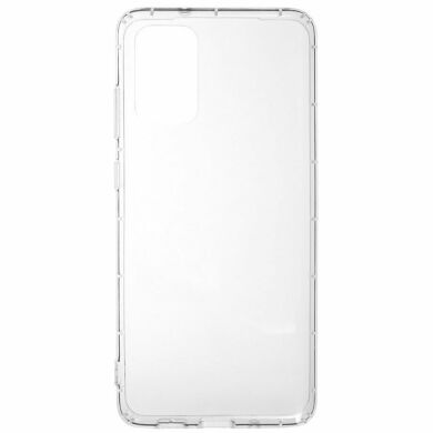 Силіконовий (TPU) чохол Deexe Clear Cover для Samsung Galaxy S20 Plus (G985) - Transparent