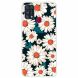 Силиконовый (TPU) чехол Deexe Life Style для Samsung Galaxy M31 (M315) - White Flowers. Фото 1 из 3