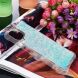 Силиконовый (TPU) чехол Deexe Liquid Glitter для Samsung Galaxy A22 (A225) / M22 (M225) - Silver Blue Stars. Фото 5 из 7