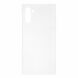 Силиконовый (TPU) чехол Deexe Matte Case для Samsung Galaxy Note 10 (N970) - White. Фото 1 из 3