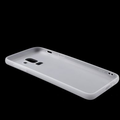 Силиконовый (TPU) чехол Deexe Matte для Samsung Galaxy J8 2018 (J810) - Transparent