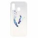 Силиконовый (TPU) чехол Deexe Pretty Glossy для Samsung Galaxy A10s (A107) - Feathers. Фото 1 из 4
