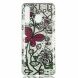 Силіконовий (TPU) чохол Deexe Pretty Glossy для Samsung Galaxy A50 (A505) - Black Lace and Butterfly