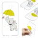 Силіконовий (TPU) чохол Deexe Pretty Glossy для Samsung Galaxy J4+ (J415) - Elephant Holding an Umbrella