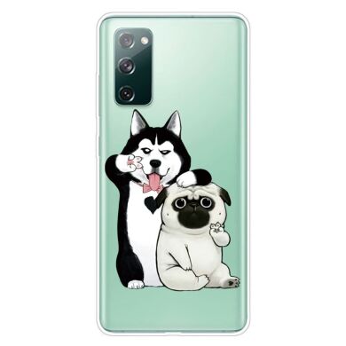 Силиконовый (TPU) чехол Deexe Pretty Things для Samsung Galaxy S20 FE (G780) - Lovely Dog