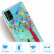 Силиконовый (TPU) чехол Deexe Pretty Glossy для Samsung Galaxy S20 Plus (G985) - Colorful Tree. Фото 4 из 5