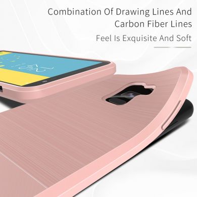 Силиконовый (TPU) чехол DUX DUCIS Mojo Series для Samsung Galaxy J6 2018 (J600) - Pink