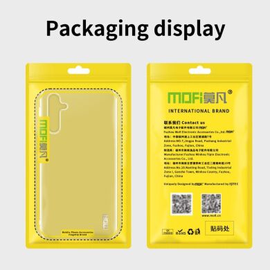 Силиконовый (TPU) чехол MOFI Thin Guard для Samsung Galaxy S24 FE (S721) - Transparent