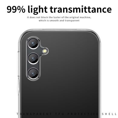 Силиконовый (TPU) чехол MOFI Thin Guard для Samsung Galaxy S24 FE (S721) - Transparent