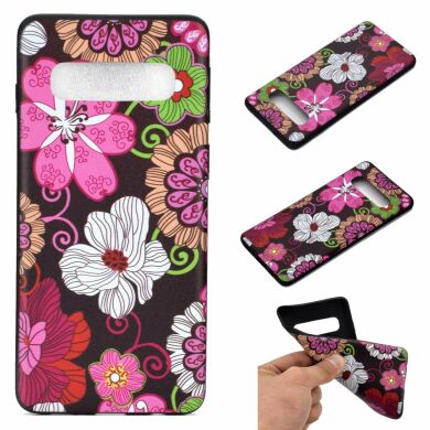 Силіконовий (TPU) чохол UniCase Color Style для Samsung Galaxy S10 (G973) - Beautiful Flowers