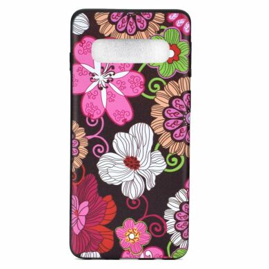 Силиконовый (TPU) чехол UniCase Color Style для Samsung Galaxy S10 (G973) - Beautiful Flowers