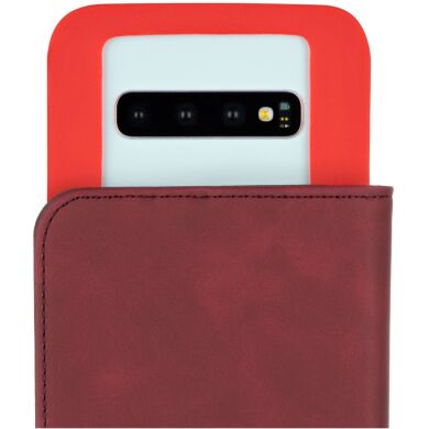 Универсальный чехол 2Е Silk Touch для смартфонов с диагональю 6-6.5 дюймов - Red
